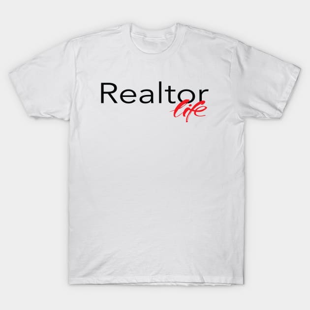 Realtor Life T-Shirt by ProjectX23 Orange